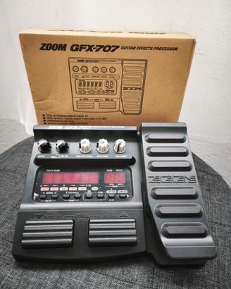 Pedale multieffetto chitarra Zoom GFX-707