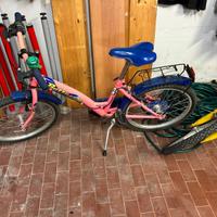 Bicicletta bambini con cambio ruota da 20