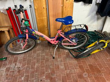 Bicicletta bambini con cambio ruota da 20