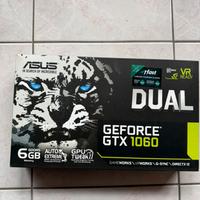Asus GTX 1060-6Gb Dual bianca