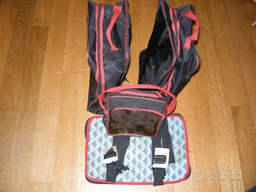 BORSA MOTO DAINESE DA SERBATOIO ROSSA E NERA