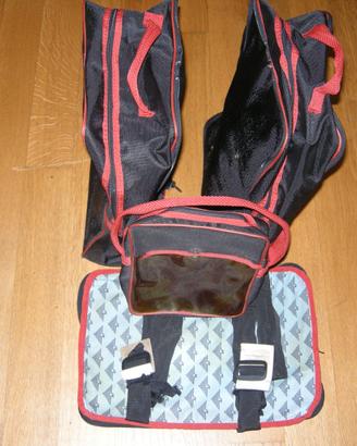 BORSA MOTO DAINESE DA SERBATOIO ROSSA E NERA