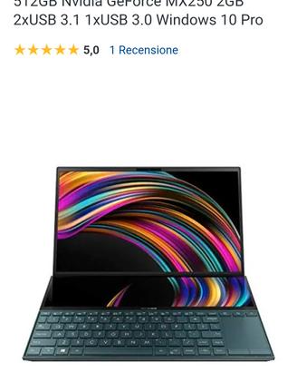 pc portatile ASUS ZEN 