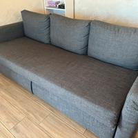 Divano letto 3 posti contenitore FRIHETEN ikea