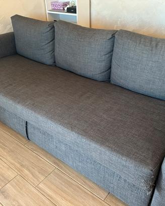 Divano letto 3 posti contenitore FRIHETEN ikea