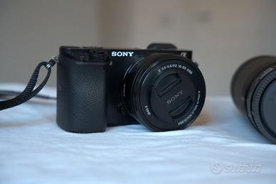 Sony a600 macchina fotografica + 2 obiettivi