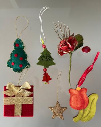 Addobbi albero natale Thun fiore decorazioni