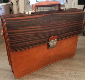Pregiata borsa 24 h Wood line nuova