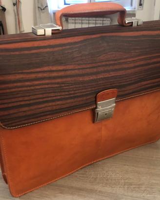 Pregiata borsa 24 h Wood line nuova