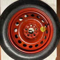 Ruotino di scorta 125/90R15 per Fiat 500