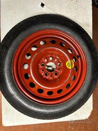 Ruotino di scorta 125/90R15 per Fiat 500