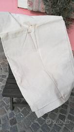 Stoffa in misto lino x confezionare tende, lenzuol