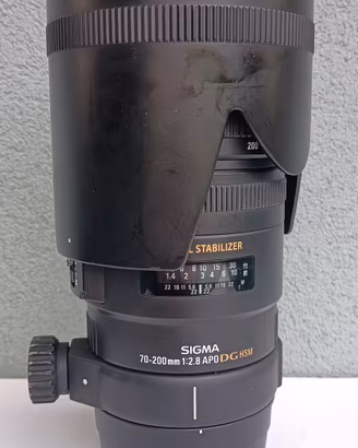 Obiettivo Sigma 70-200 OS HSM Nikon 