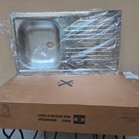 Lavello da incasso acciaio inox 