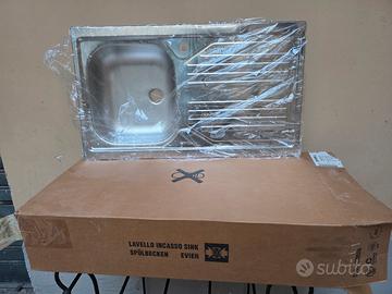 Lavello da incasso acciaio inox 