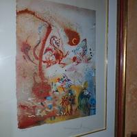 Fiaba Orientale litografia Salavtor Dalì