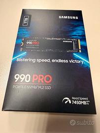 Samsung 990 PRO PCIe 4.0 NVMe M.2 SSD, 1TB