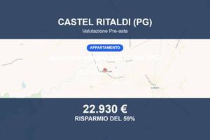 Immobile in asta di 107 m² a Castel Ritaldi