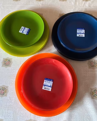 Servizio 12 piani 12 piatti dessert LUMINARC nuovi