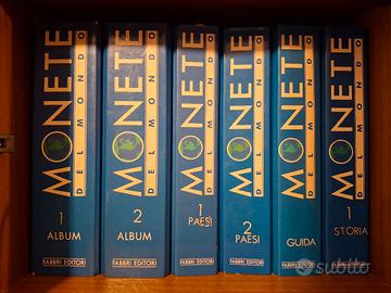 Monete dal Mondo 6 volumi ed. Fabbri - Bolaff