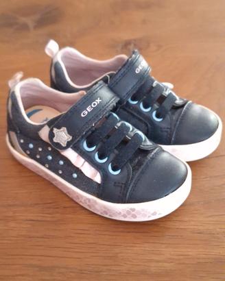 Sneakers Geox B Kilwi Girl - Taglia 23 - Blu/Rosa