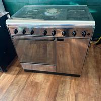 cucina bompani acciaio