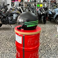 Casco Rodeo Drive Nero/Verde Fluo Opaco