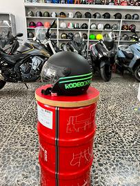 Casco Rodeo Drive Nero/Verde Fluo Opaco