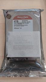 Hard Disk  WD Red 4Tb WD40EFRX SATA 6Gb/s