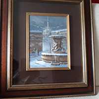 Quadro 'piazza Fontana Milano' di Pisati