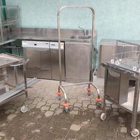 Mobili CUCINA INDUSTRIALE in acciaio INOX