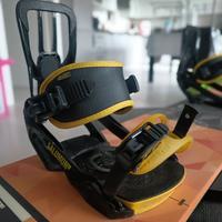 Snowboard Salomon 155 + Attacchi L - kit completo