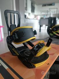 Snowboard Salomon 155 + Attacchi L - kit completo