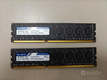 RAM DDR3L Timetec 8gb
