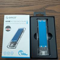 ORICO NVMe USB M.2 Case Type-C Trasparente