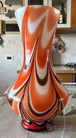 vaso muranese ’70 vetro opalino Carlo Moretti
