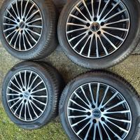 cerchi 17 audi A4 con gomme estive 