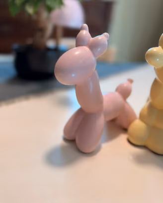 Baloon Dog - 3 statuine di design decorative