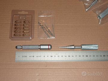 Mini trapano con cuscinetti+estrattore+interrut.