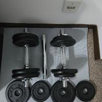 pesi palestra 30 kg