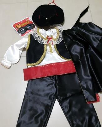 Vestito di carnevale ZORRO