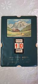 Calendario Perpetuo Pubblicitario Italiano Vintage