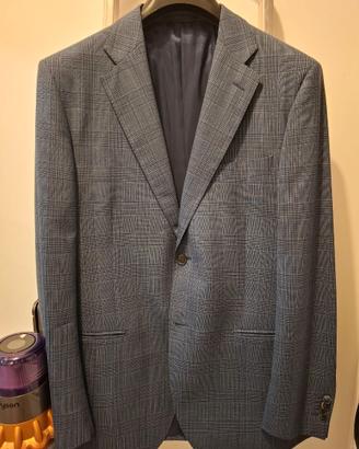 Abito Lubiam - Principe di Galles Blu - Tg 50R