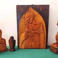 SCULTURE D'EPOCA IN LEGNO