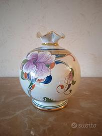 Vaso Deruta dipinto a mano