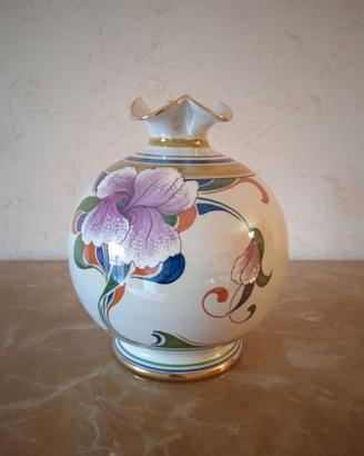 Vaso Deruta dipinto a mano