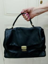 Borsa bauletto Vera pelle Vintage Made in Italy