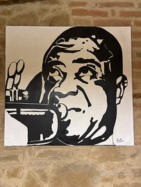 Dipinto Louis Armstrong