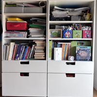 Armadio libreria cesto Ikea bambini PLATSA
