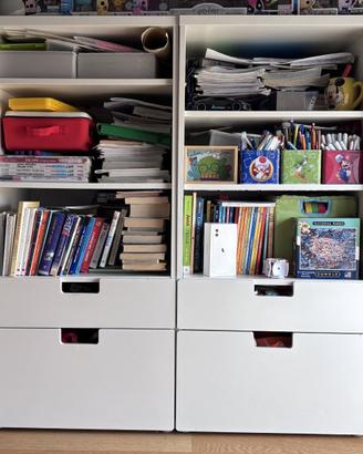 Armadio libreria cesto Ikea bambini PLATSA